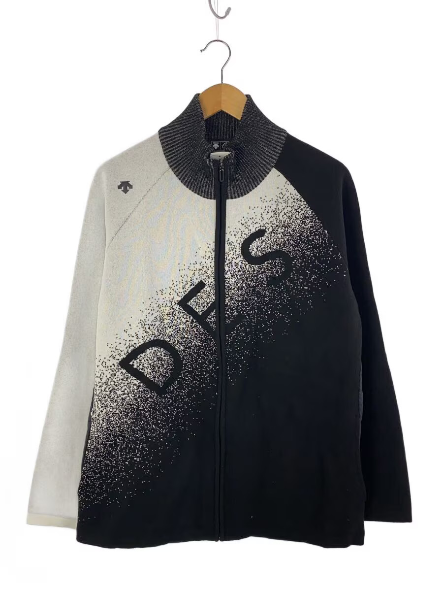 DESCENTE Knit Sweater (Thick) O Acrylic Black Solid Color DGMOJL09