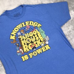 School House Rock Classic Vintage TV Commercials Ripple Junction XL T-Shirt