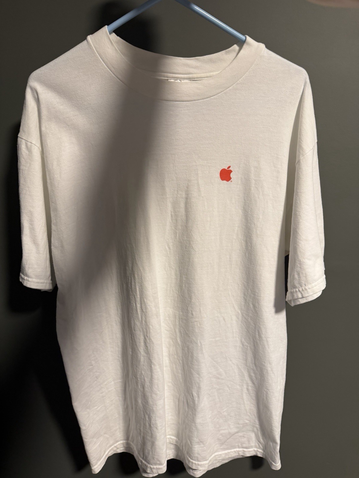 Vintage 90s Apple Computers 1st Promo Gaming Shirt Extreme Fun Pak Red Logo Sz L
