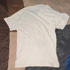 NEW One Piece Monkey D. Luffy Graphic Logo Men’s White T-Shirt Size M Cotton
