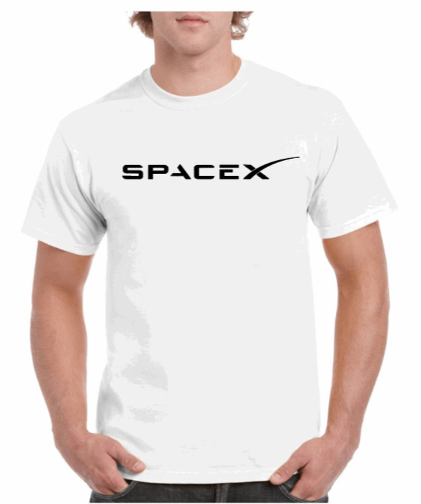 SpaceX Space X T-Shirt 100% Cotton tshirt TEE S-3XL Various Colors Musk Tesla gallery