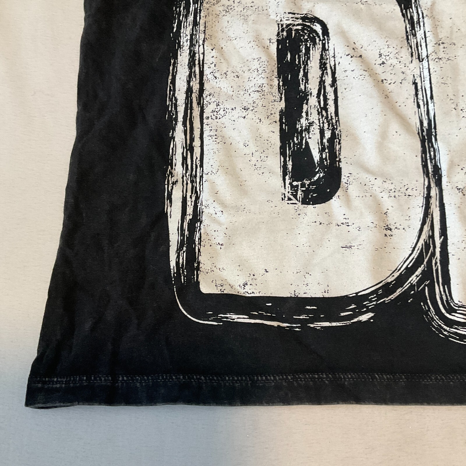 Dkny Short Sleeve T Shirt Mens Size 2XS Black White gallery