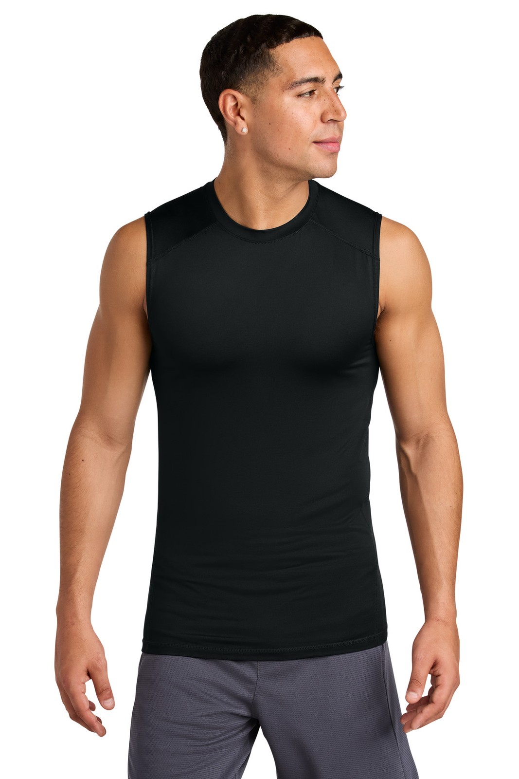 Sport-Tek PosiCharge Compression Sleeveless Tee ST121SL gallery