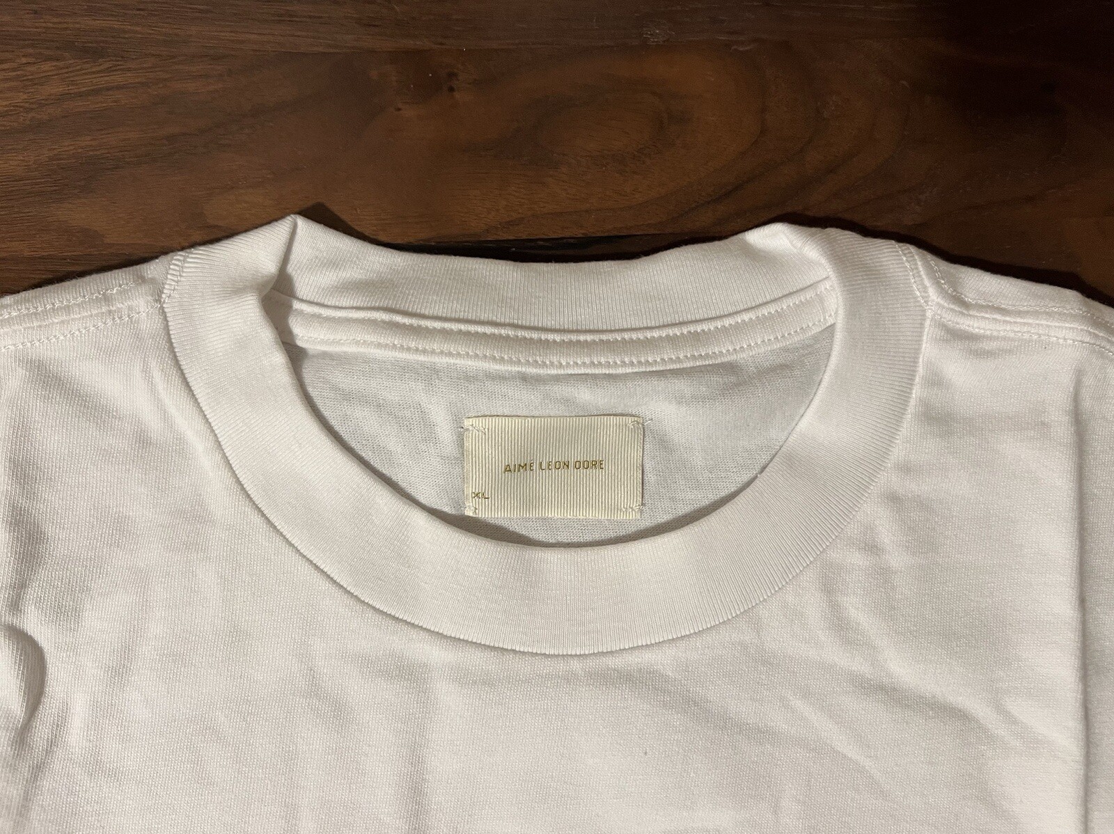 Aime Leon Dore ALD Short-Sleeve Tee Tonal Logo White Men’s Size XL gallery