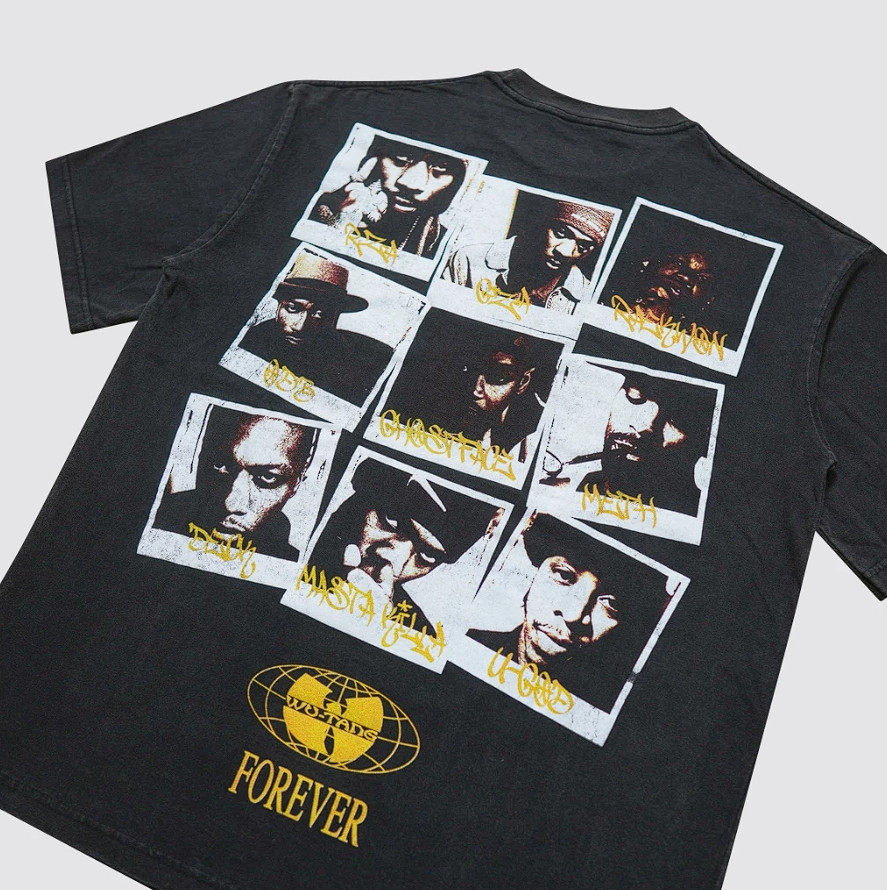 Vintage Wu Tang Clan T Shirt 90s Style Oversize Large Hip Hop Rap Tee REPRINT gallery