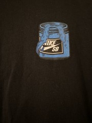 Nike Tshirt Large Nike Skateboarding Logo Black See Pic For Blemish