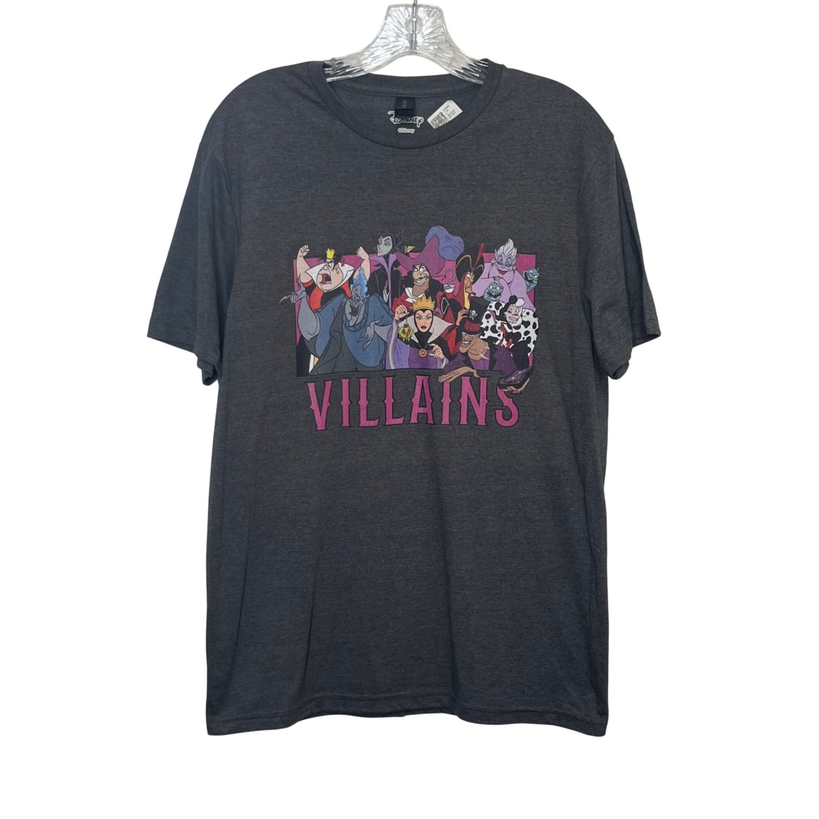 Disney Villains Graphic Tshirt Medium Gray New Villaincore Summer gallery