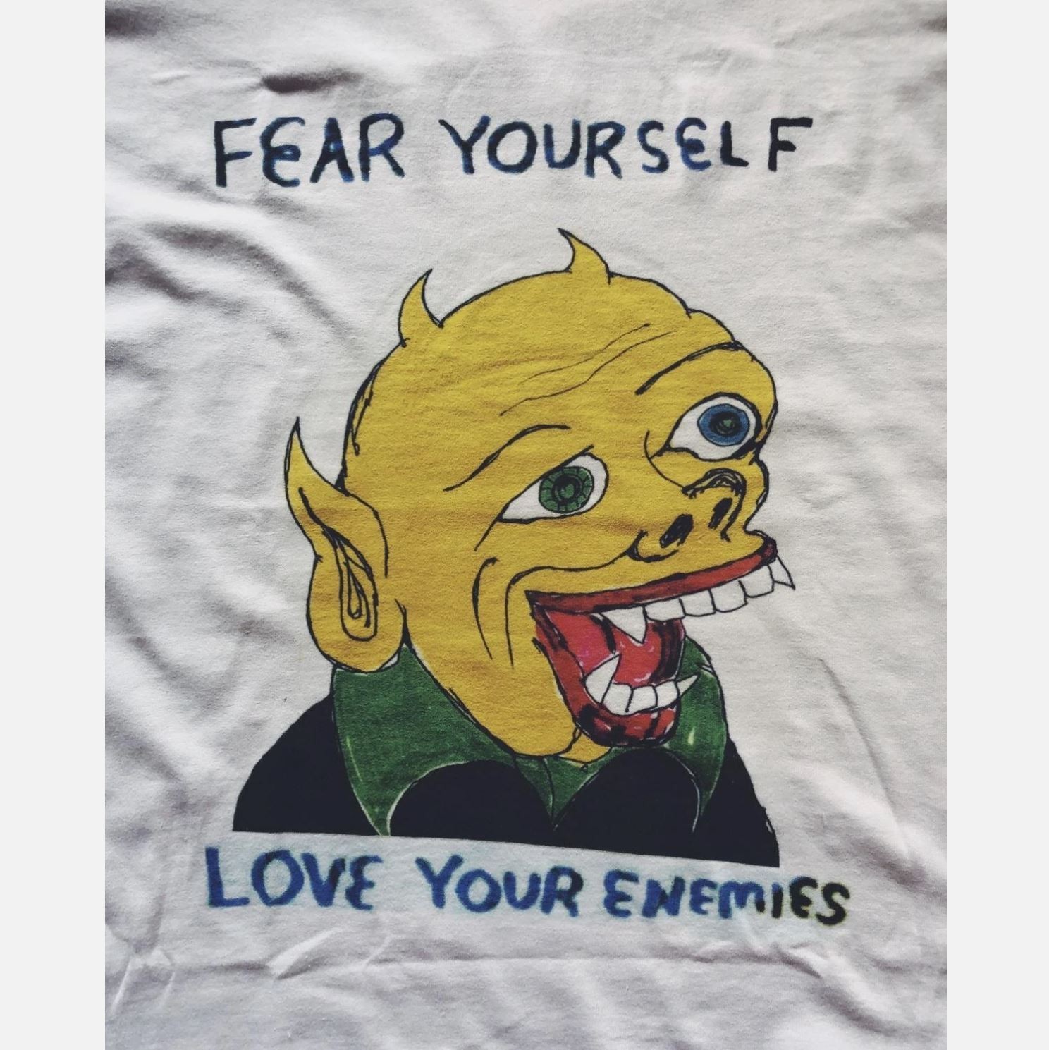Daniel Johnston Fear Yourself Love Your Enemies T-Shirt S-5XL