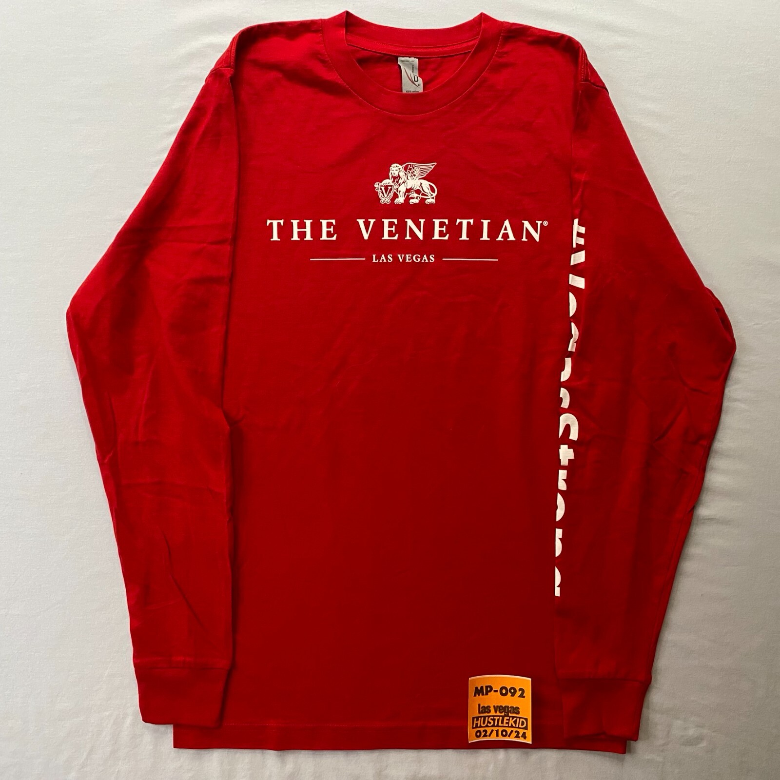 Official Venetian Sands Palazzo Las Vegas Hotel LS TShirt STRONG Employee Work S gallery