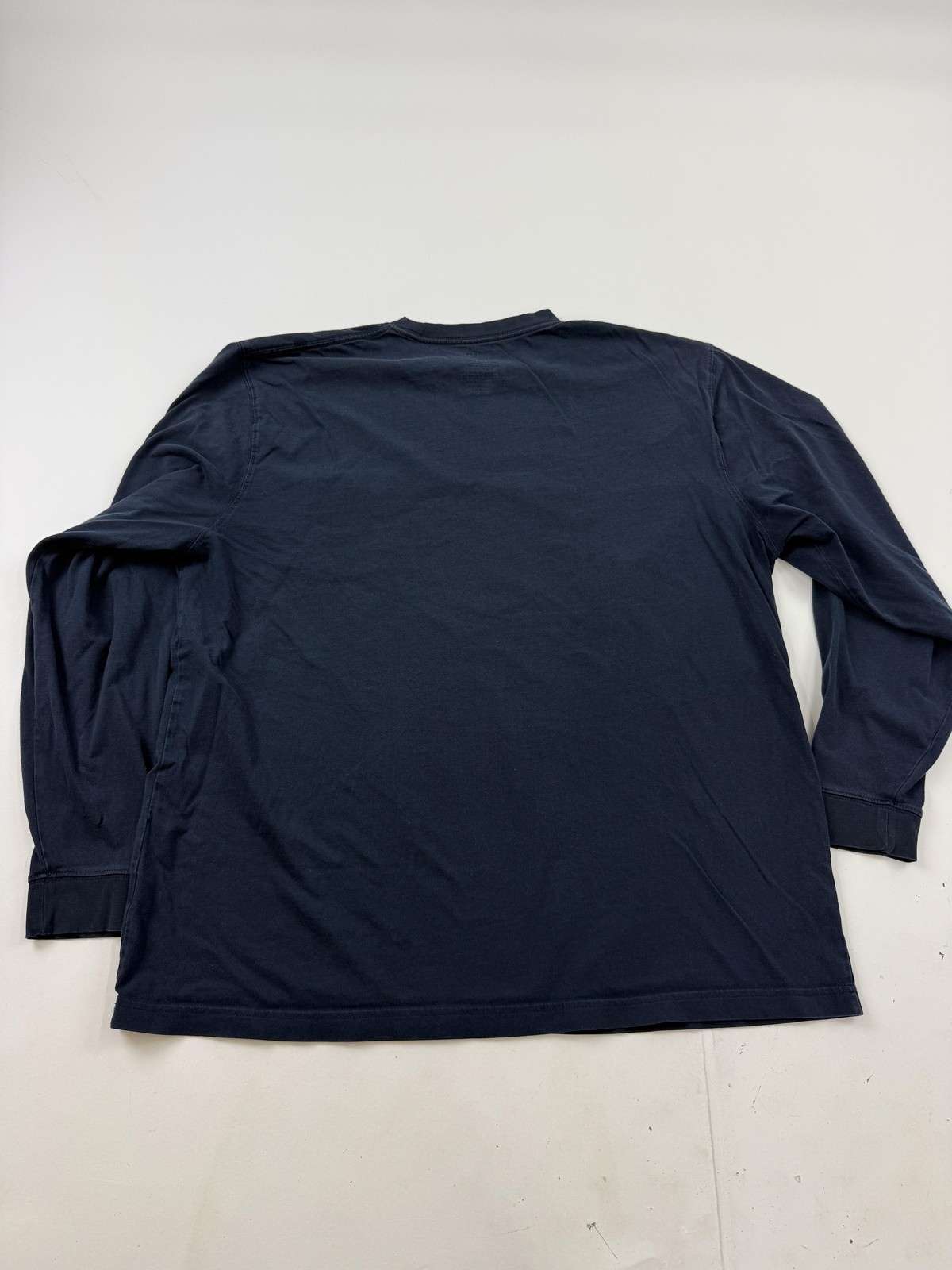 L.L. Bean Shirt Mens Large Blue Long Sleeve Pocket Tee Tagless Cotton Casual gallery
