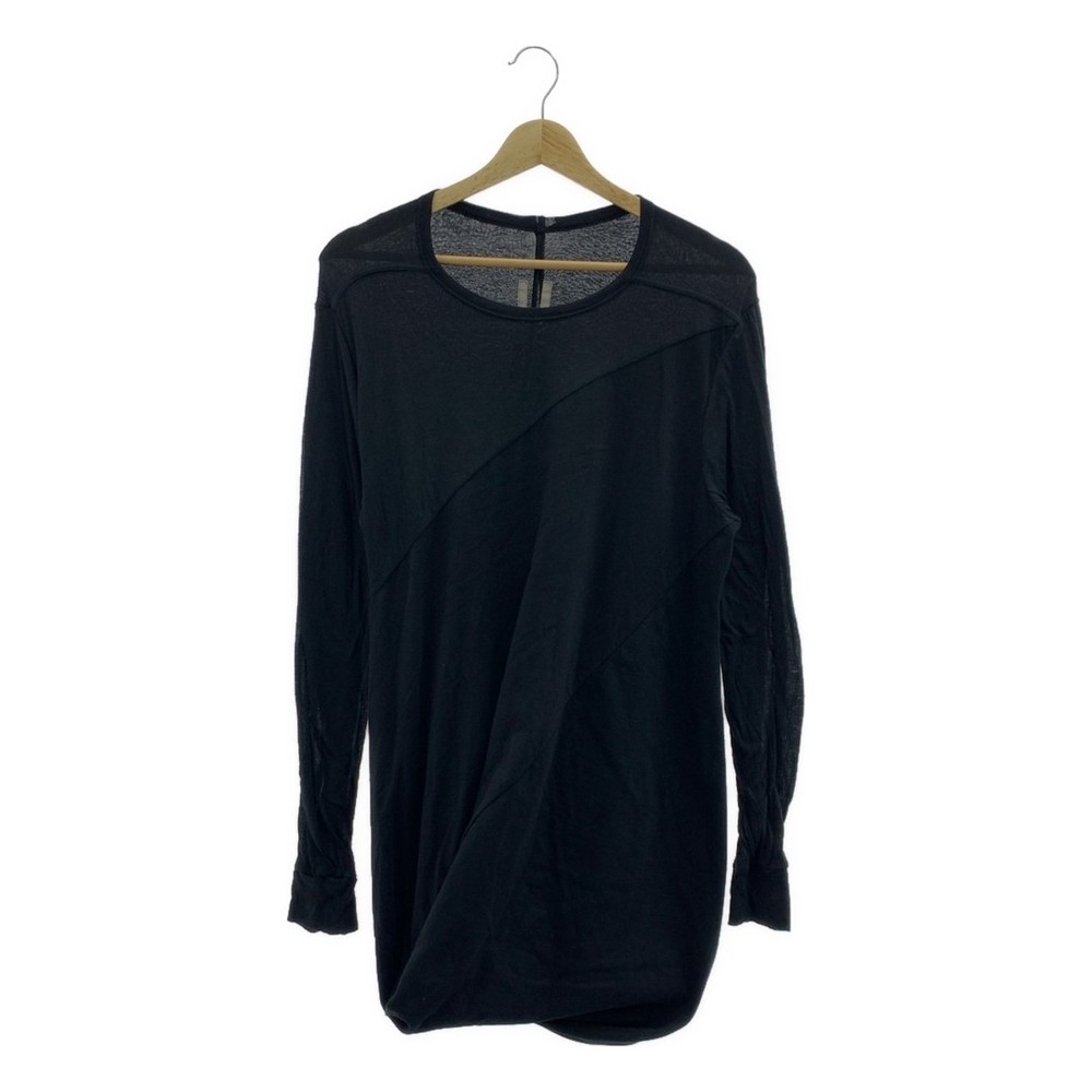 Rick Owens | 2022AW Inhuman Draped Long-Sleeve Shirt Cotton Used KLDR-0