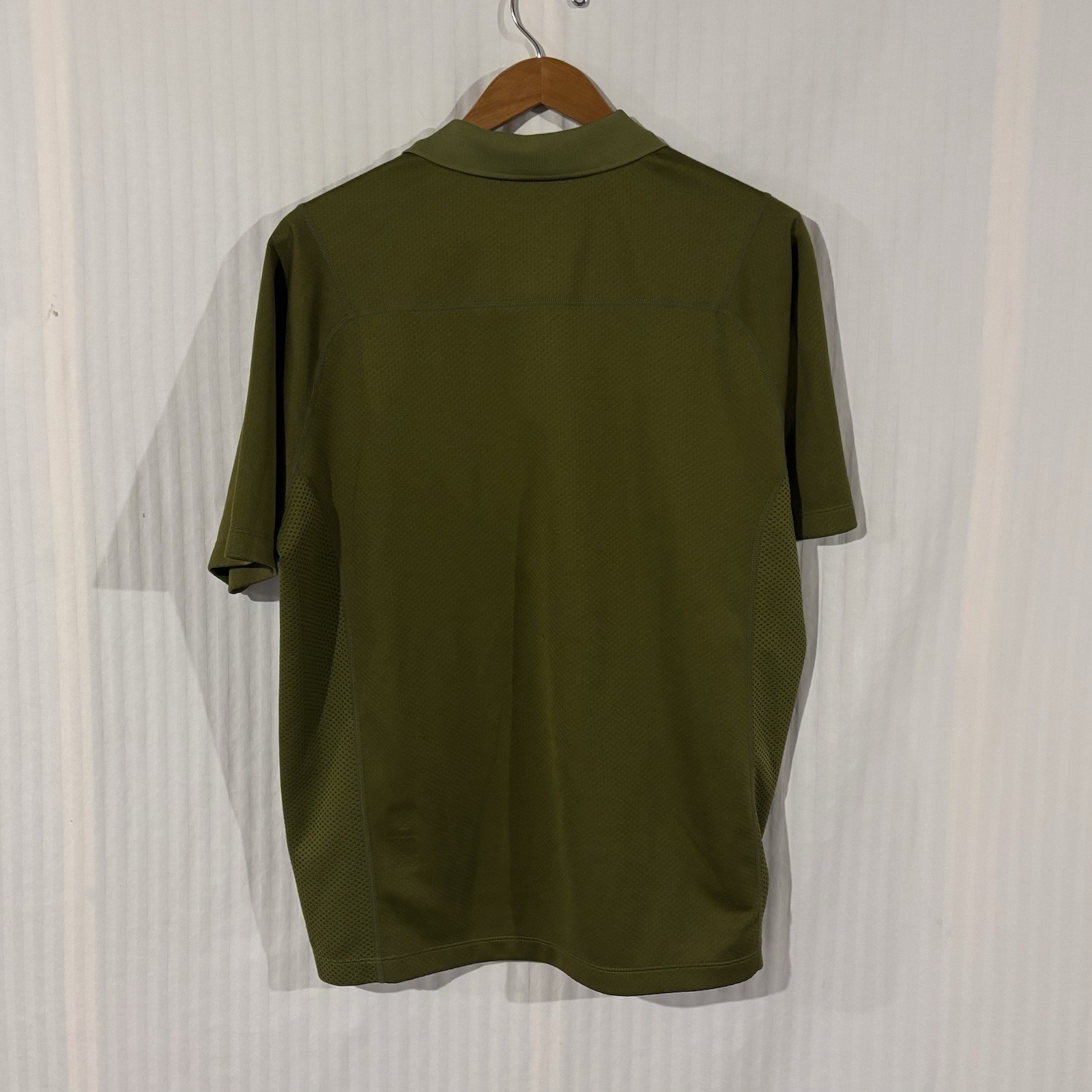 Merrell Mens Large T-Shirt OPTi Wick UPF 50+ Polo 1/4 Zip Performance Golf FF-10 gallery