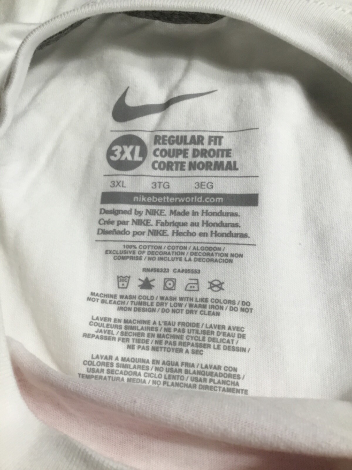 Ohio State Buckeyes “GO BUCKS w/Logo” White NIKE 3x Short Sleeve T-Shirt NWT gallery
