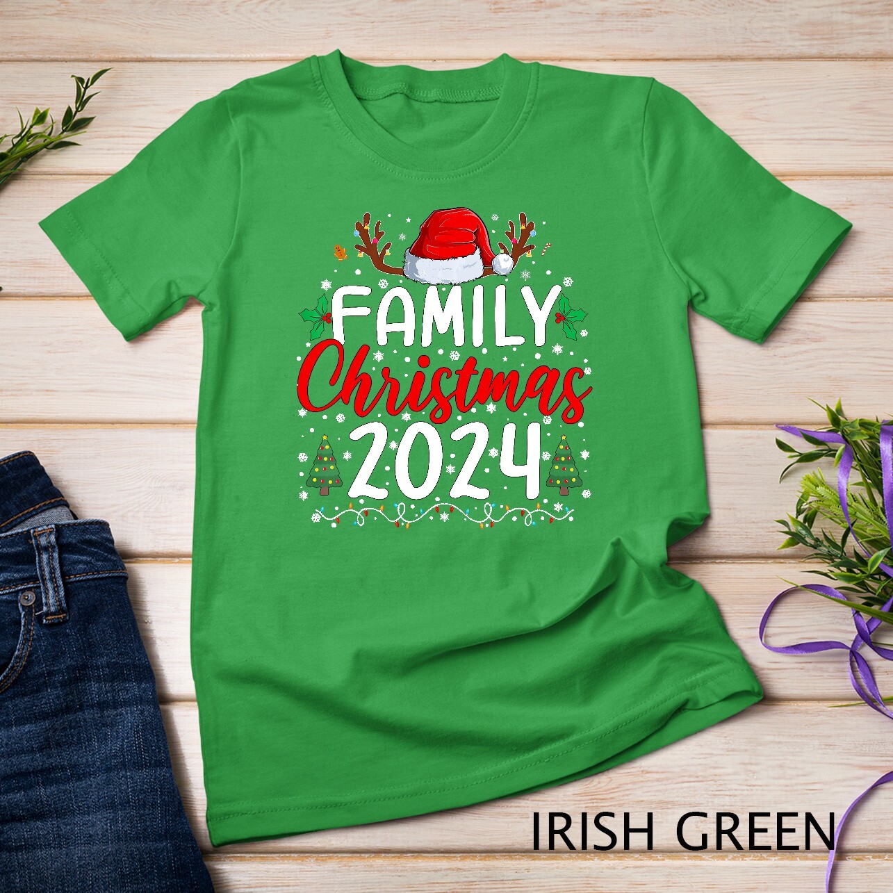 Family Christmas 2024 Matching Family Christmas Xmas Squad Unisex T-shirt gallery