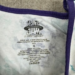 Space Jam Men’s Shirt Size M Multicolor Shirt Sleeveless Tank Top Movie Graphic