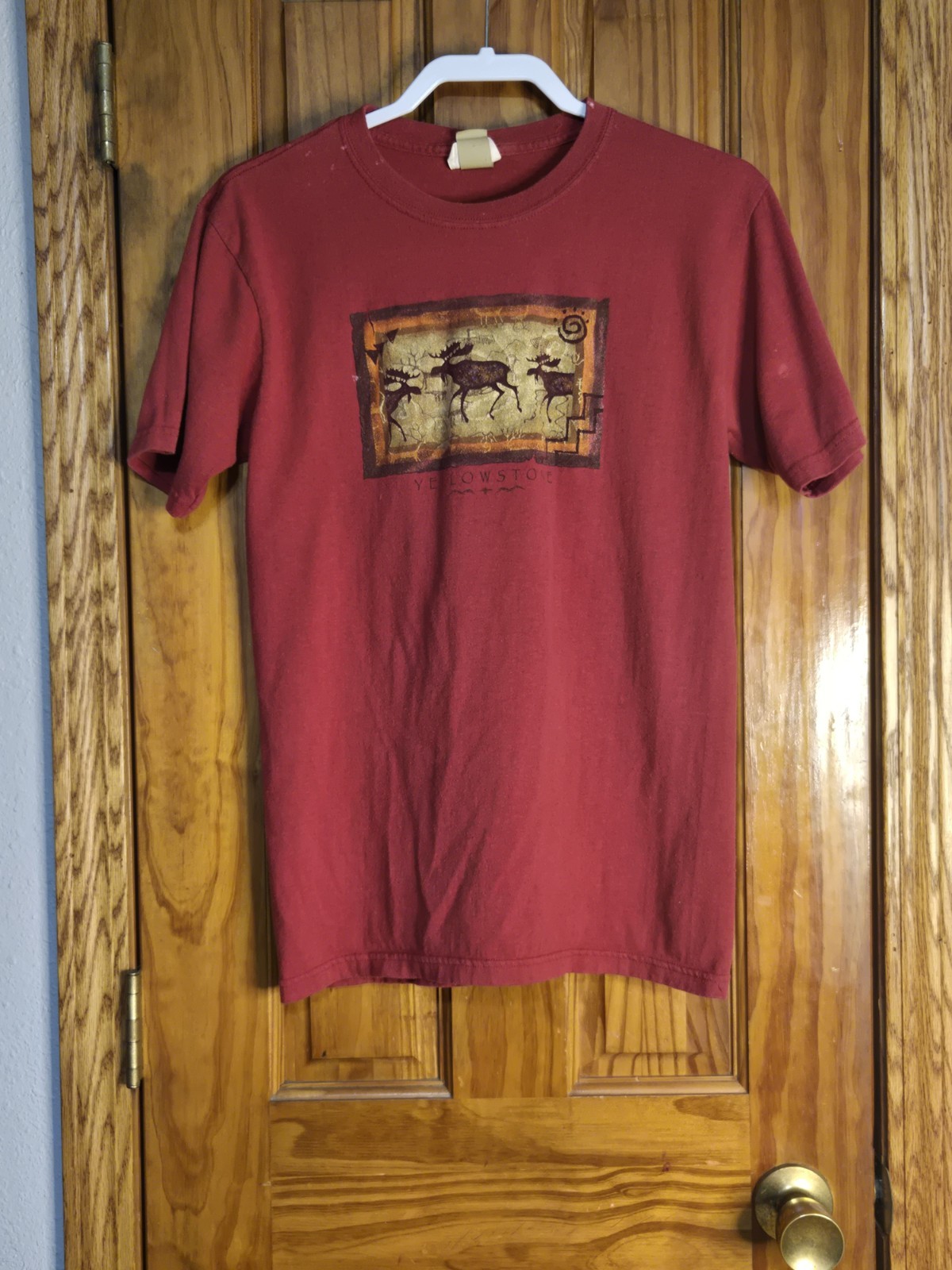 Eco Mountain Recycled Cotton Polyester Yellowstone Adult Medium Made in USA gallery