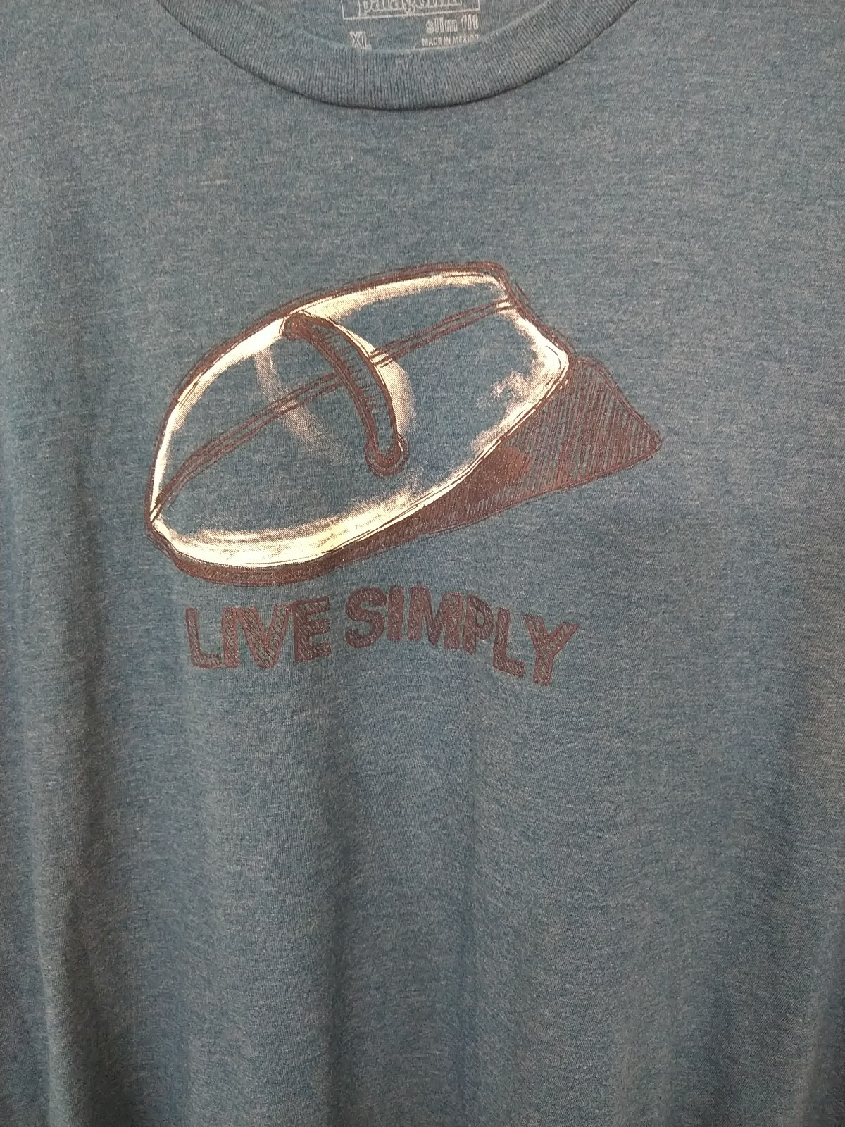Patagonia Live Simply Men’s Shirt Blue Size Xl Used Free Shipping gallery