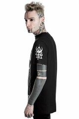 Killstar Blind Mind Goth Punk Skeleton Witch Symbols Skull T Shirt K-TSH-M-2546