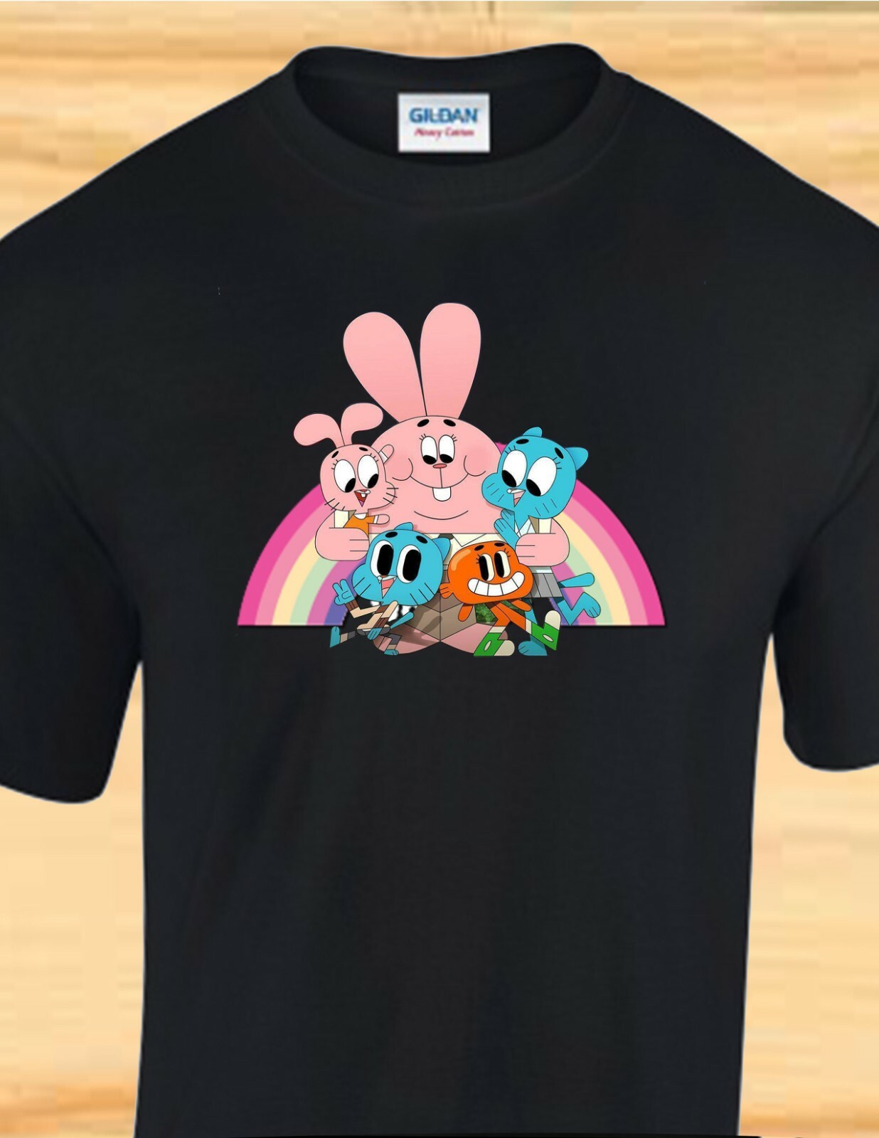 AMAZING WORLD OF GUMBALL - Funny Cartoon TV Show - CUSTOM T-SHIRT gallery