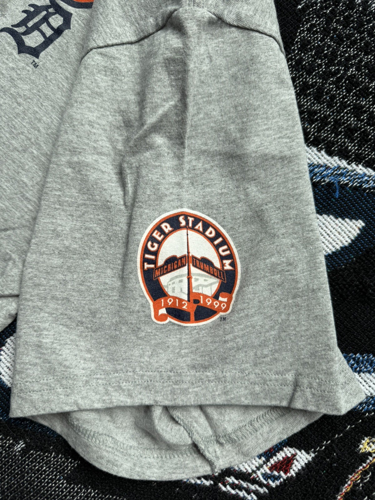 Vintage 1999 Detroit Tigers Tiger Stadium Final Season Tshirt Men’s XL Lee gallery