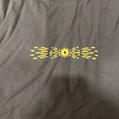 Radiant Vintage Black Double-Sided Graphic Shirt Size Small