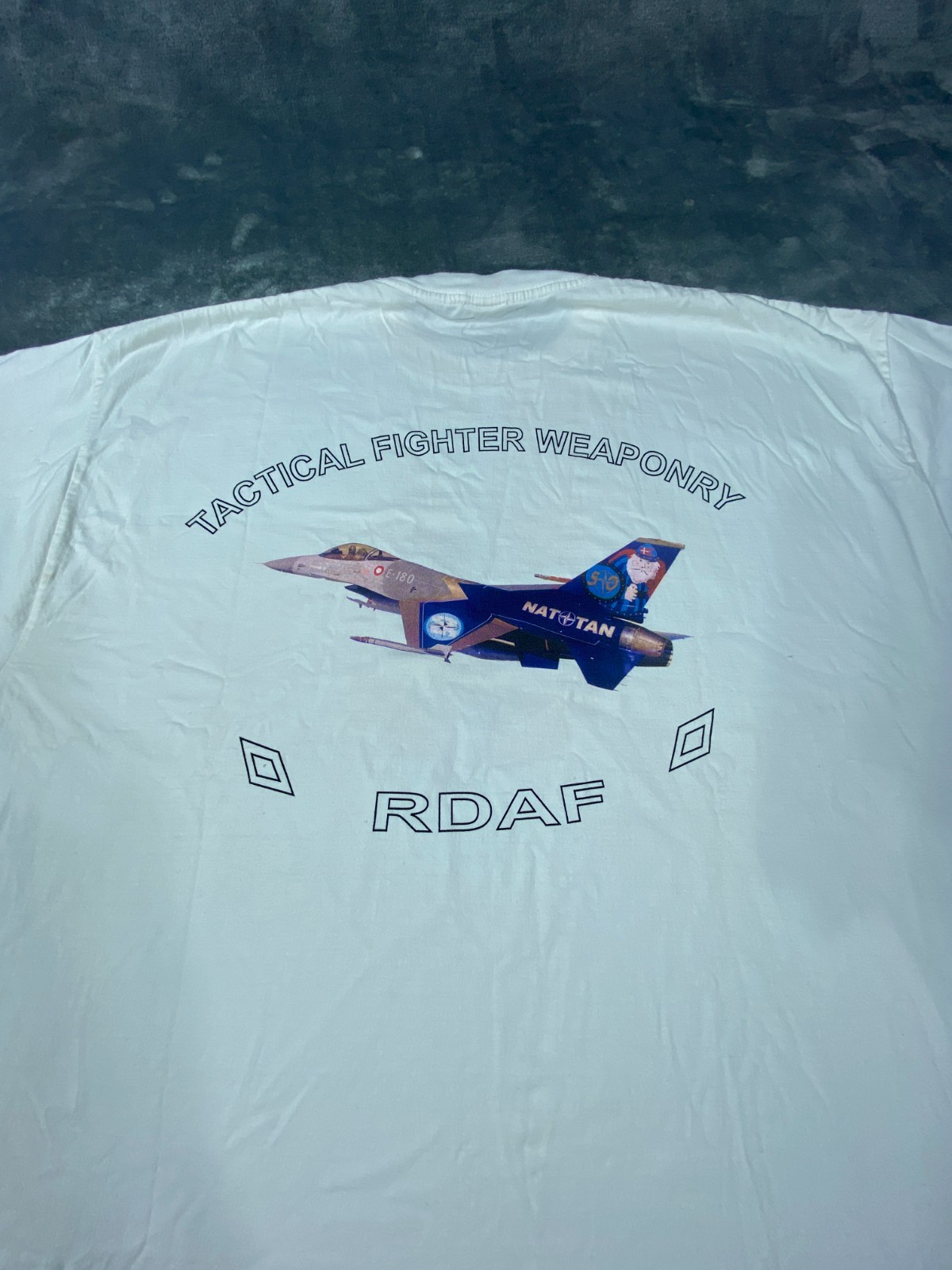 Tactical Fighter Weaponry T Shirt Mens XL White Graphic Military Tee Combat War gallery