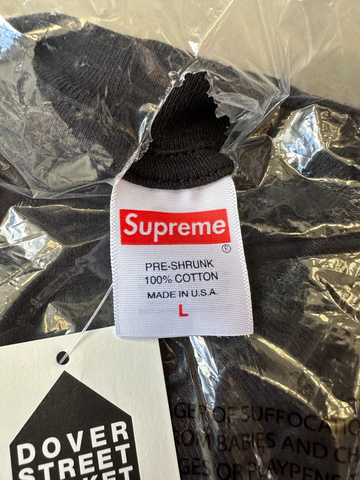 NWT Supreme UGK Super Tight Album Logo T-Shirt Tee Black SS24 Men's L AUTHENTIC gallery