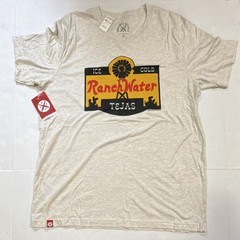 Tumbleweed TexStyles Men’s XL Beige Graphic Cotton Blend Short Sleeve T-Shirt