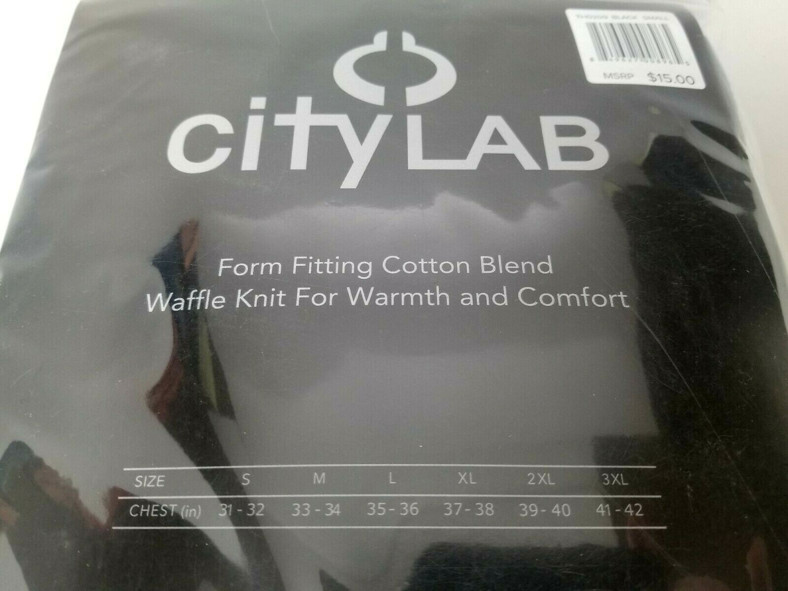 New Men's CityLAB Fitted Thermal Crewneck Shirt Select Color & Size gallery