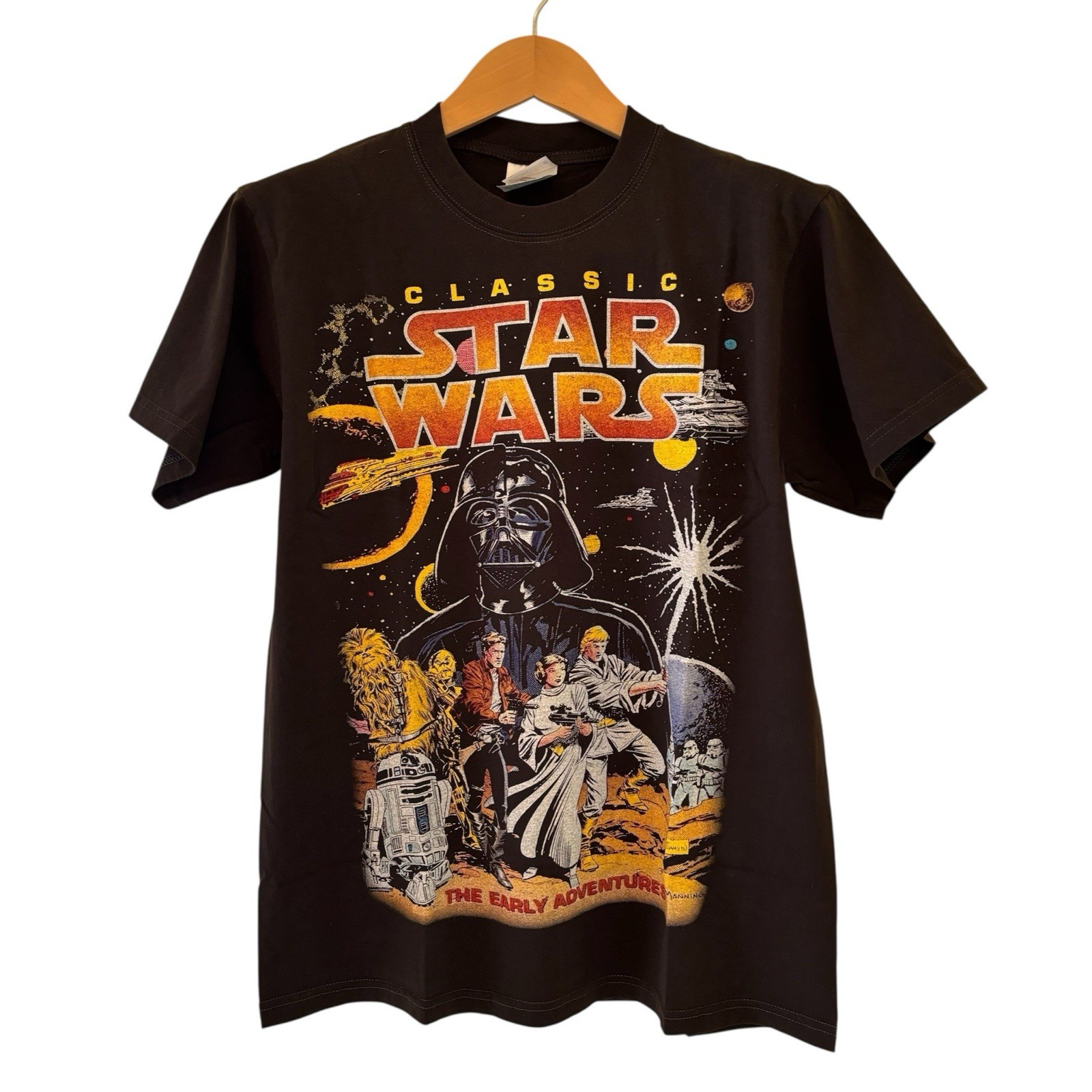 Vintage Star Wars Classic Rebels Darth Vader Modern T-Shirt REPRINT Size L gallery