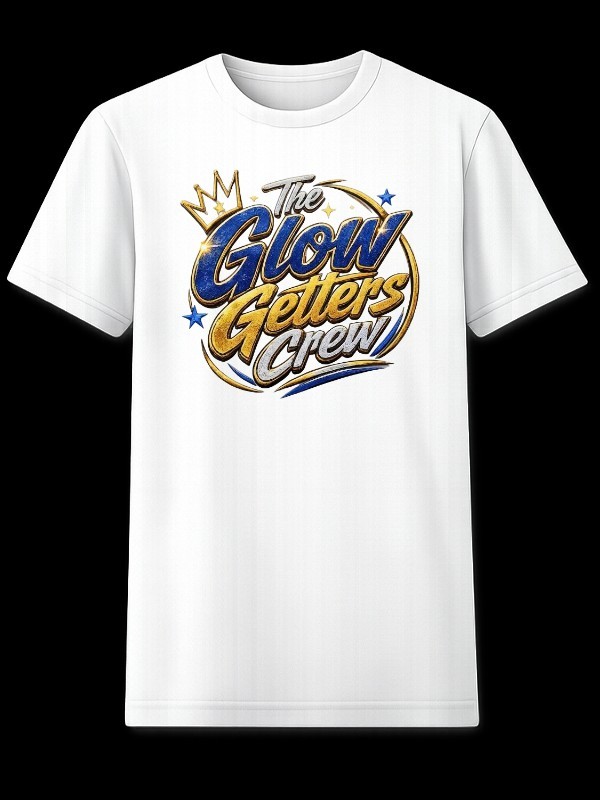 Glow Getters Crew Tshirt 2nd Design gallery