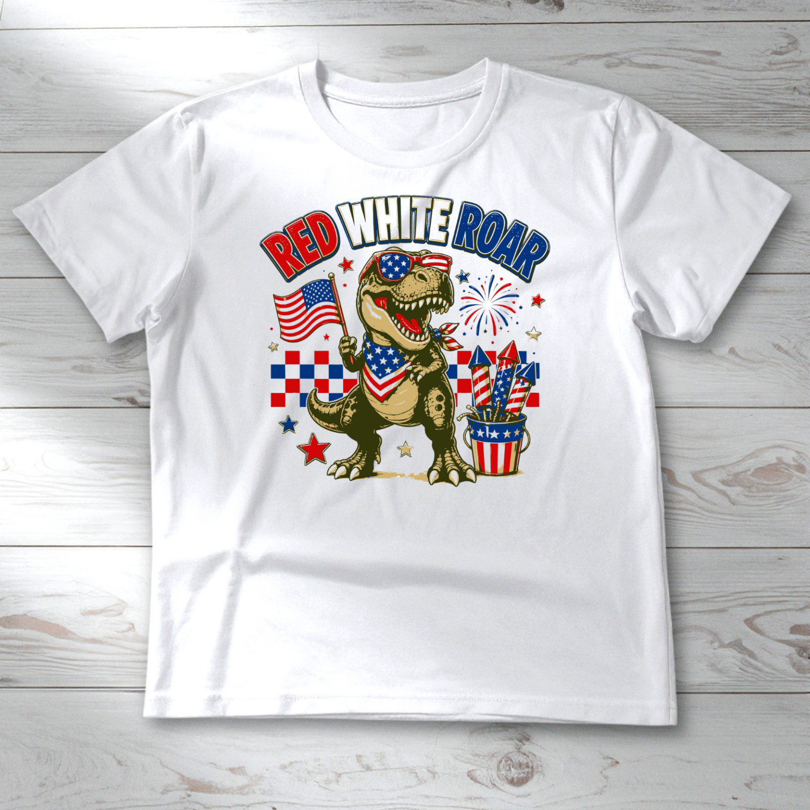 America 250th Anniversary Red White Roar Shirt Unisex Tee gallery