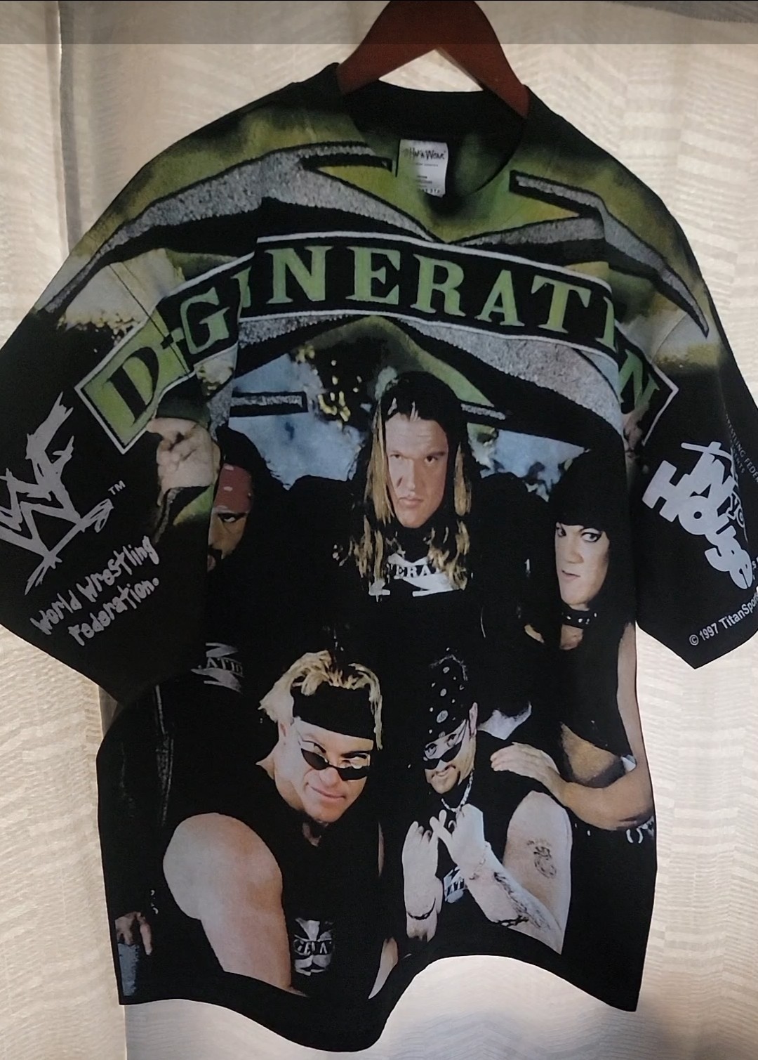 D-GENERATION (ALL OVER PRINT FRONT ONLY ON A SHAKA HEAVYWEIGHT T SHIRT "MODERN" gallery