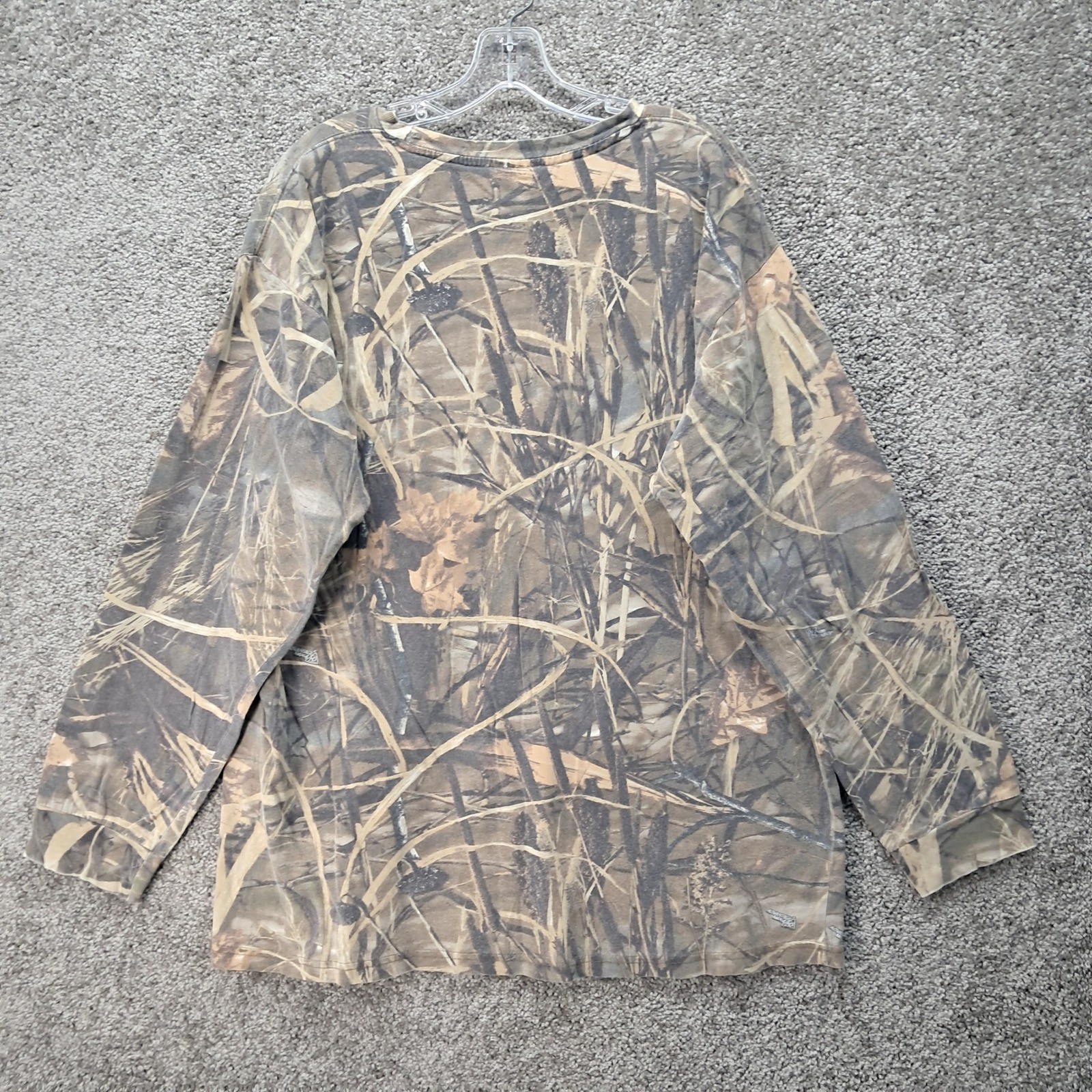 Advantage Max-4 HD Camouflage Long Sleeve Hunting Shirt Mens 2XL 100% Cotton gallery