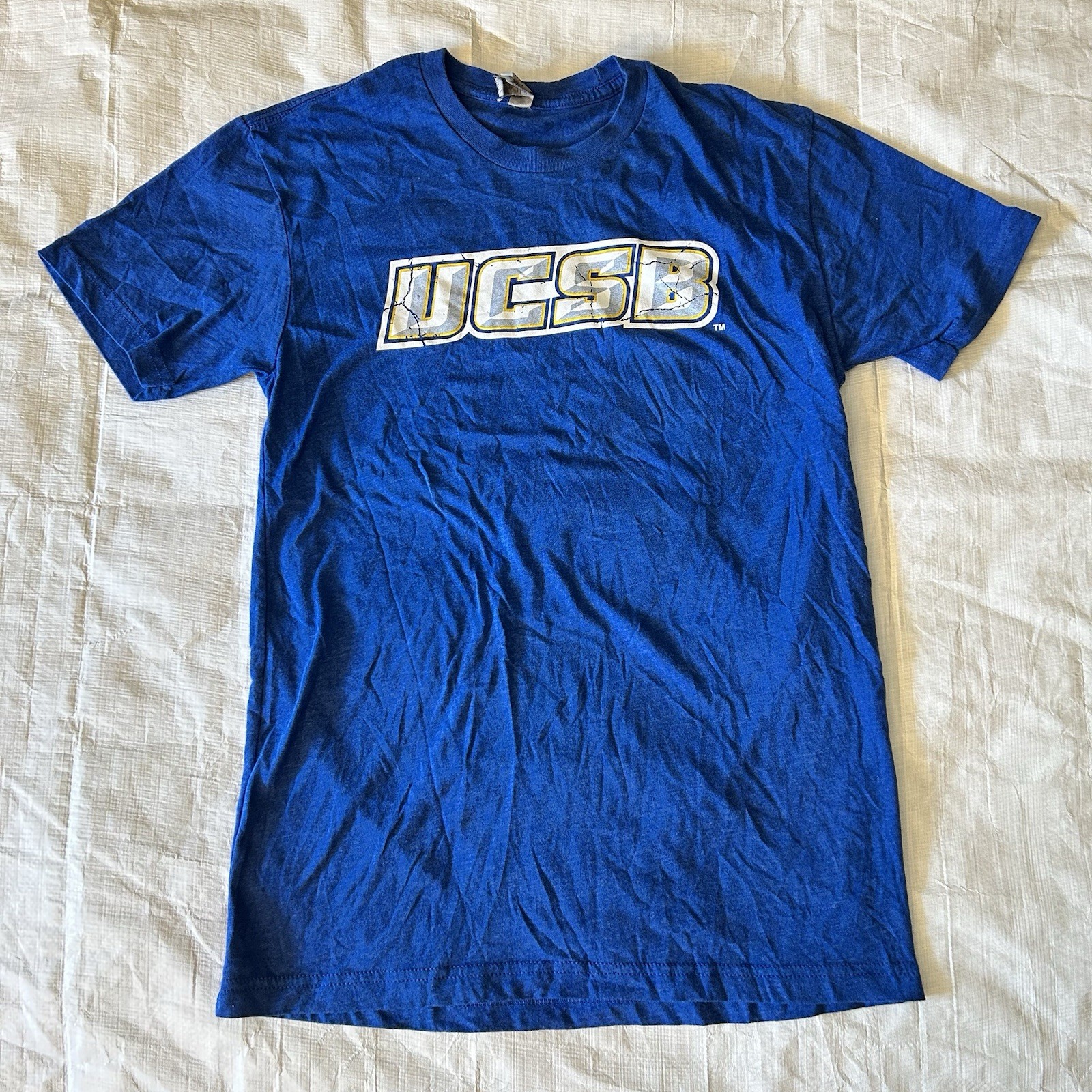 UCSB Men’s Size Small Blue T-Shirt ~ UC Santa Barbara gallery