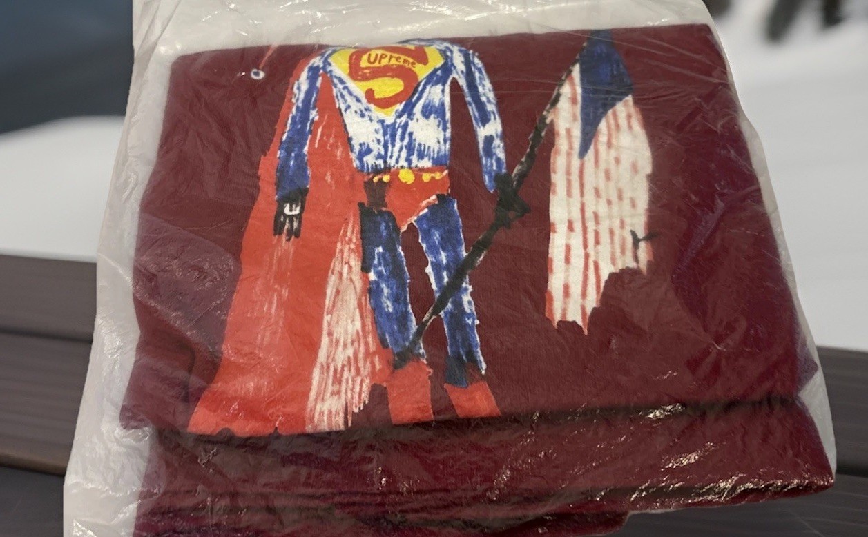 SUPREME SKELETON TEE CARDINAL SIZE MEDIUM SS21 AUTHENTIC (SHIPS WITH STICKER NEW gallery