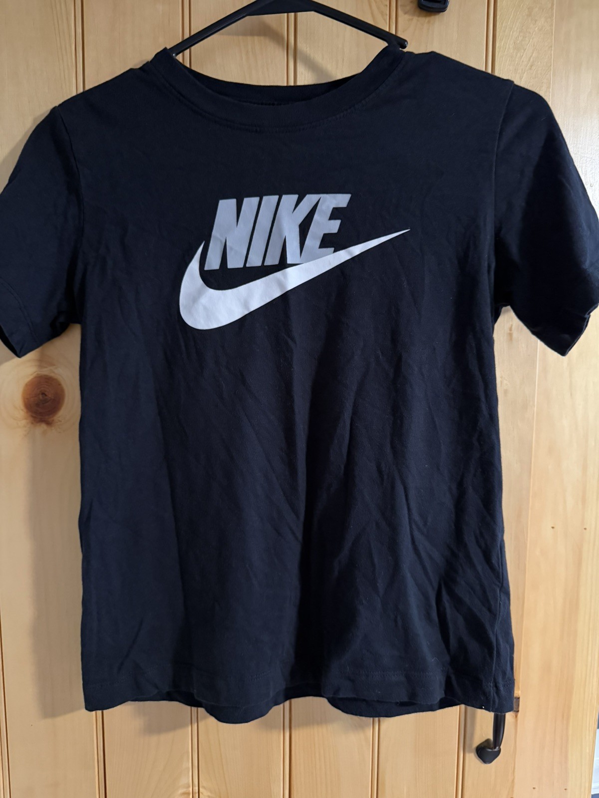 Nike The Nike Tee Men's Black Graphic Logo Crew Neck Short Sleeve T-Shirt M gallery