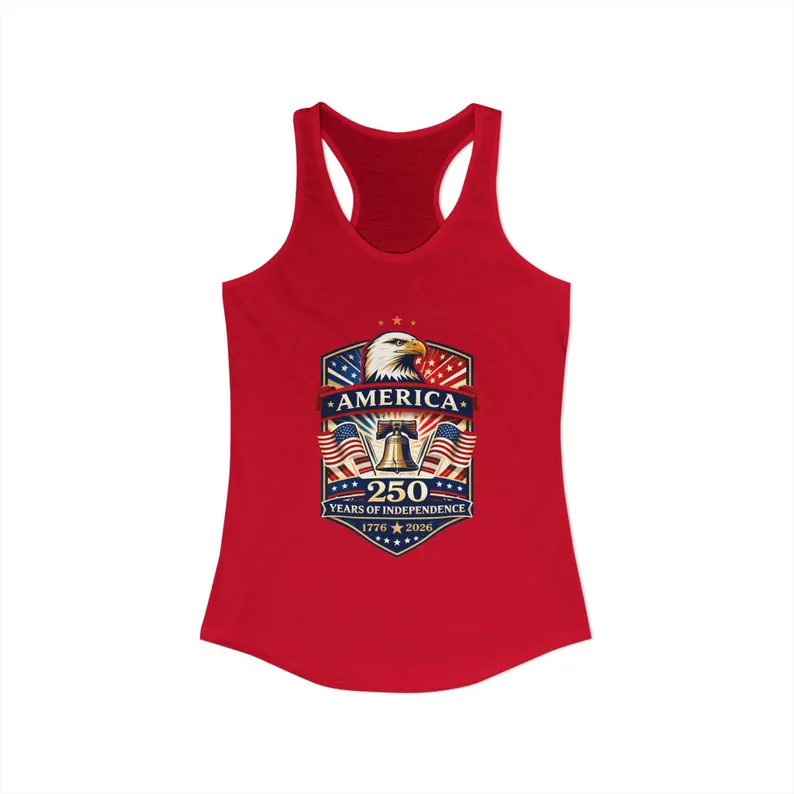 Women America Patriotic Tank Top gallery