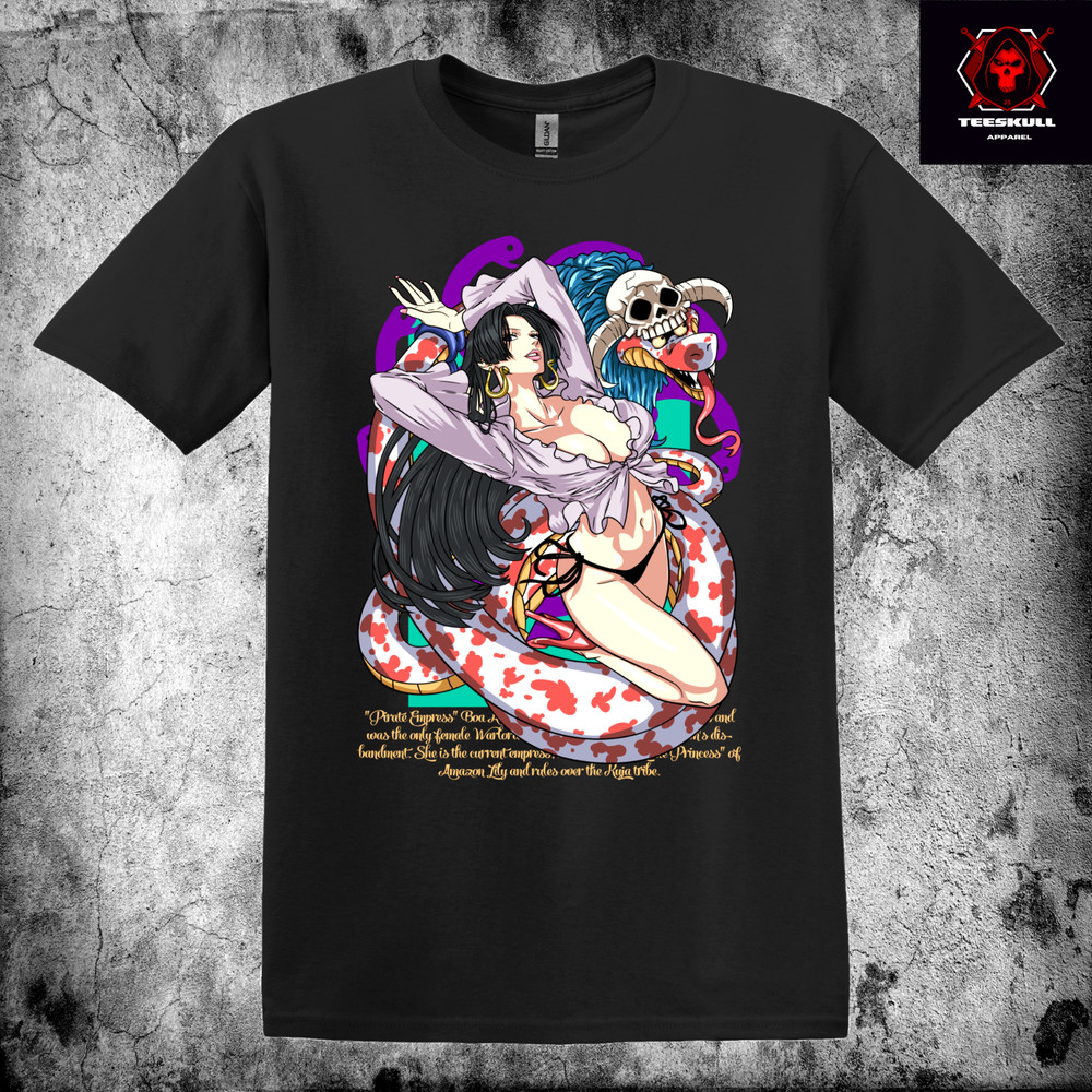 Boa (Hancock), Nami, Nico ‘One Piece’ Anime Unisex Premium Cotton T-Shirt 🔥