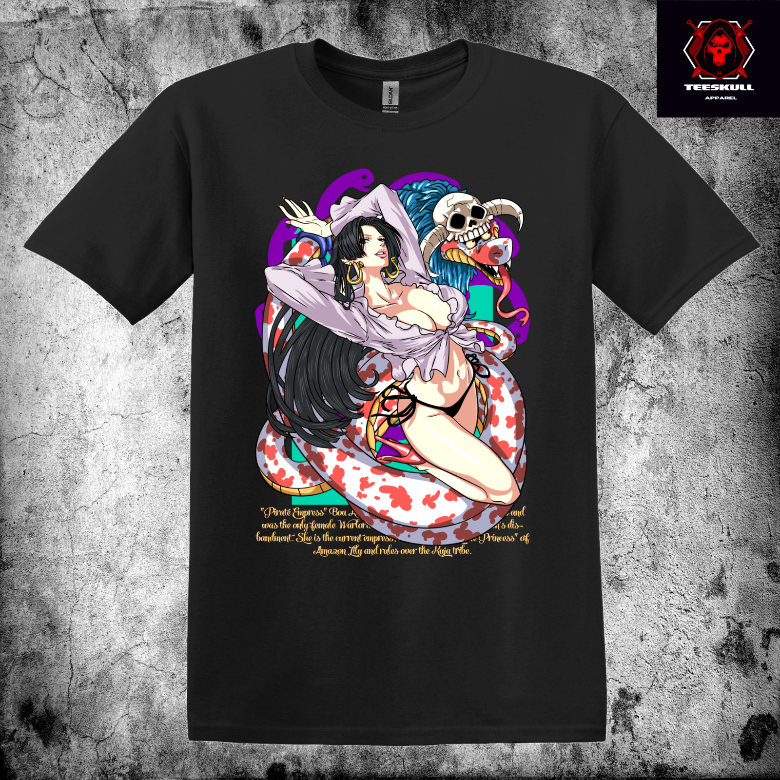 Boa (Hancock), Nami, Nico ‘One Piece’ Anime Unisex Premium Cotton T-Shirt 🔥