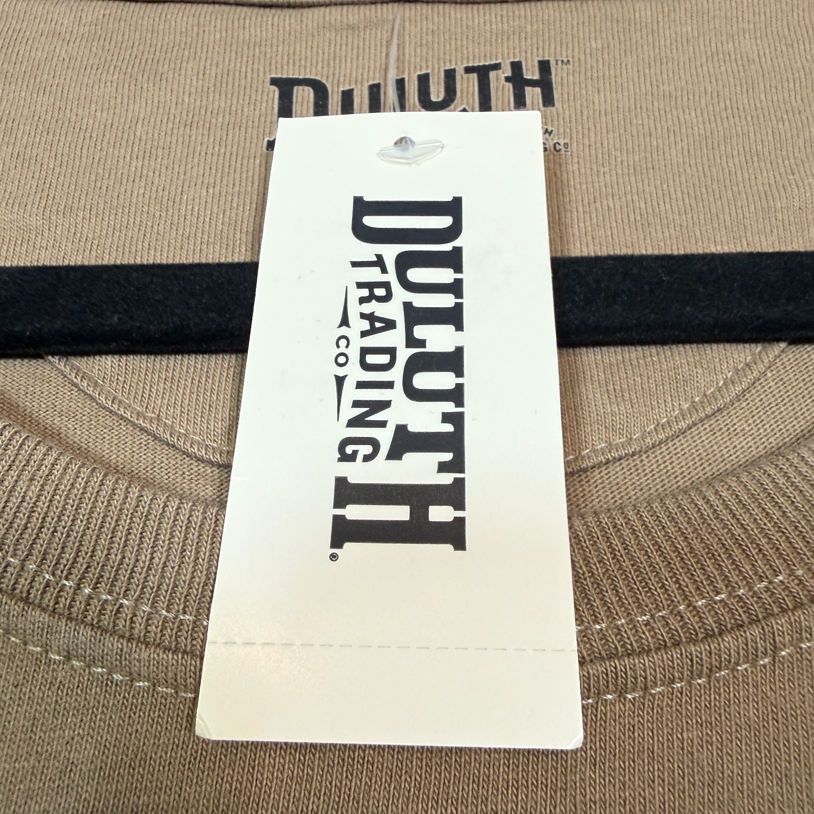 Duluth Shirt Mens XL Longtail Beige Tshirt Relaxed Fit Casual Thick Outdoors NEW gallery