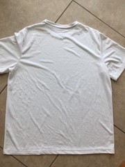 Athletic Works Mens DriWorks Performance T-Shirt White Short Sleeve Size L 42-44