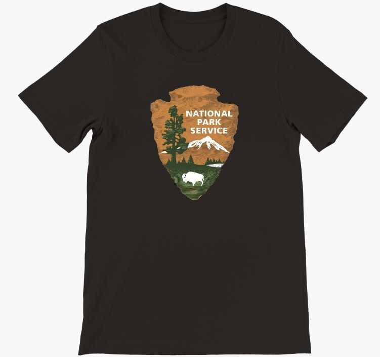 NPS National Park Service Arrowhead Shirt Yosemite Zion Yellowstone Tshirt gallery