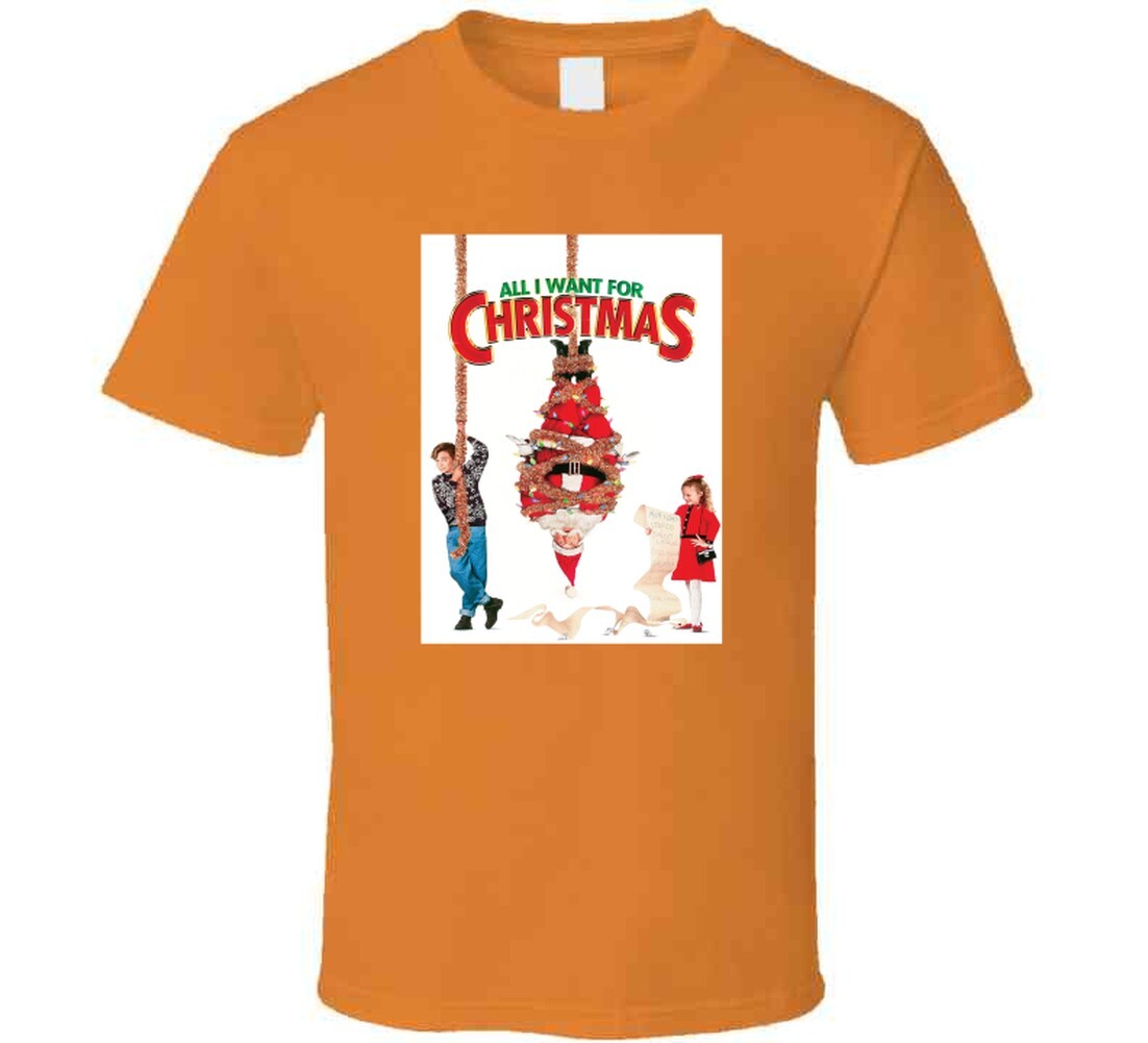 All I Want For Christmas Movie Tee Classic Holiday Comedy T Shirt gallery