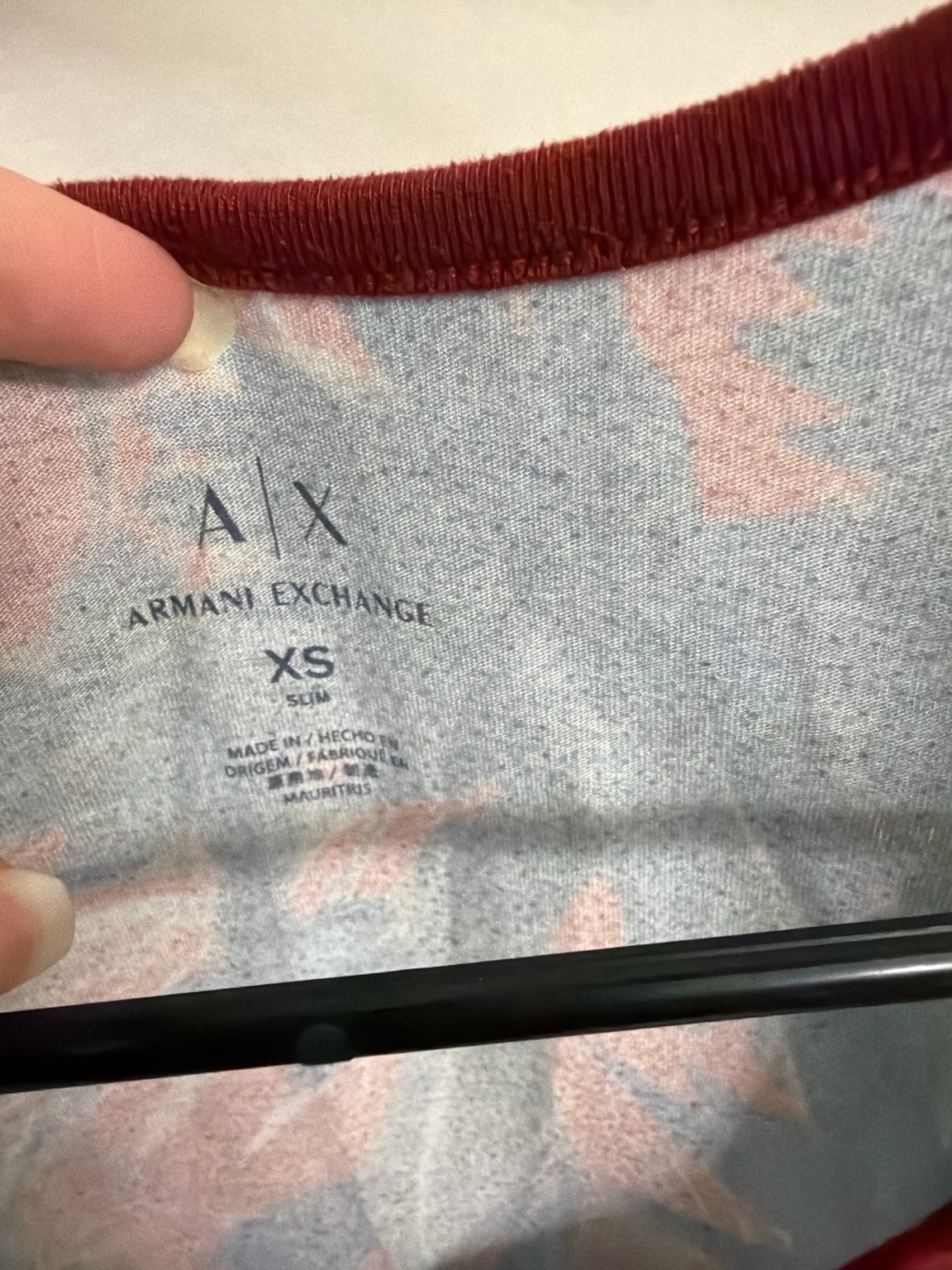 Armani Exchange Men's XS Slim Fit Tropical Floral Print Tank Top gallery