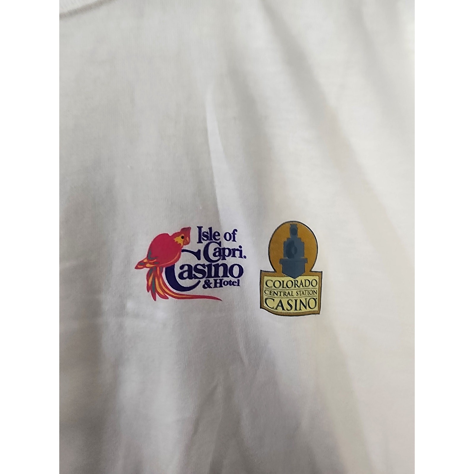 Vintage Casino Shirt Isle of Capri Colorado Central Station Graphic Tee XL gallery