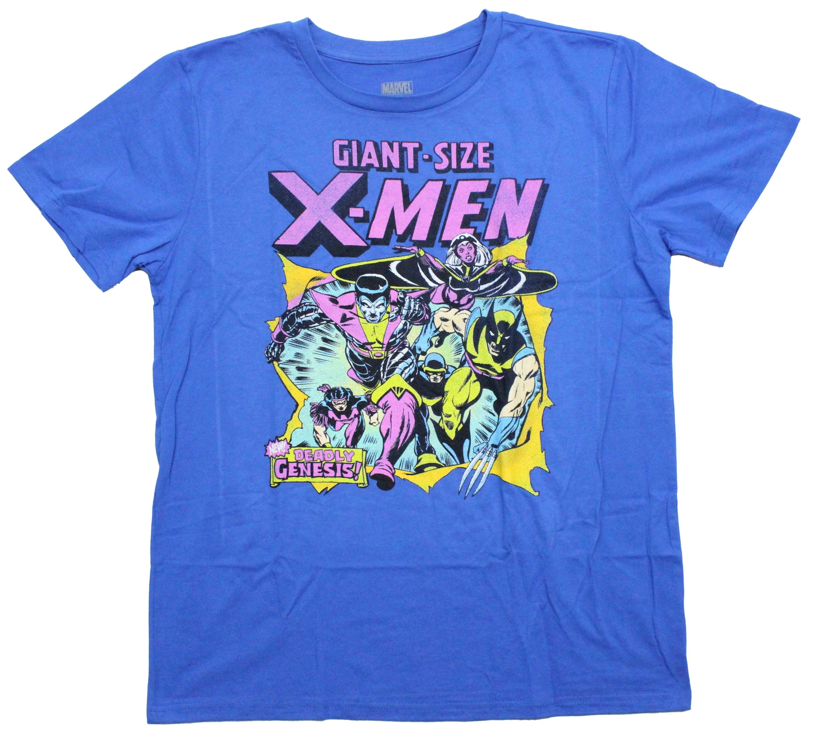 X-Men New Adult T-Shirt - Giant-Sized X-Men Cast Deadly Genesis gallery