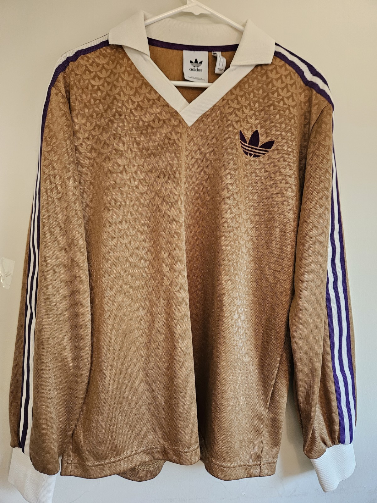 Men’s Adidas Originals Heritage Now Long Sleeve T Shirt IB3438 Size S