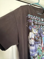 Y2K Transformers T Shirt Deceptions Megatron Large Print Size XXL