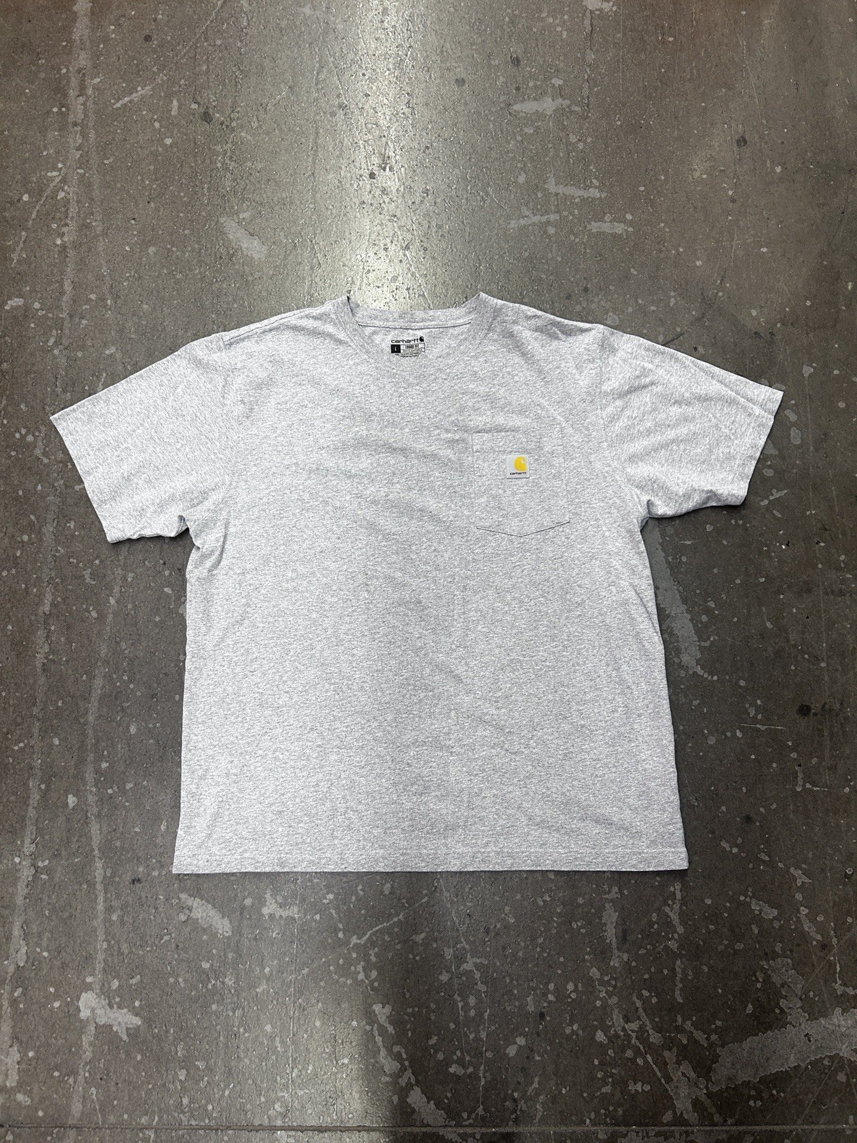 Lot Of 7 Carhartt Pocket T-Shirts Mens Large Loose Fit Mixed Colors Workwear gallery